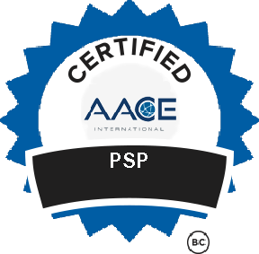 AACE International Certified PSP badge